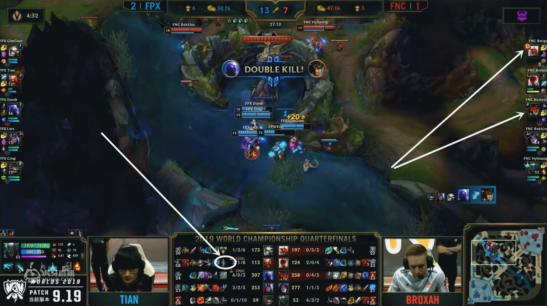 关于Doinb连续七场比赛得分超过挺进下一轮，中国队挑战极限！的信息